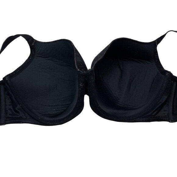 Torrid 40DD Black Lightly Lined Smooth Lace Bra Underwire 11328660 Intimates - Picture 10 of 16